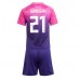 Maillot de foot Allemagne Ilkay Gundogan #21 Extérieur vêtements enfant Europe 2024 Manches Courtes (+ pantalon court)